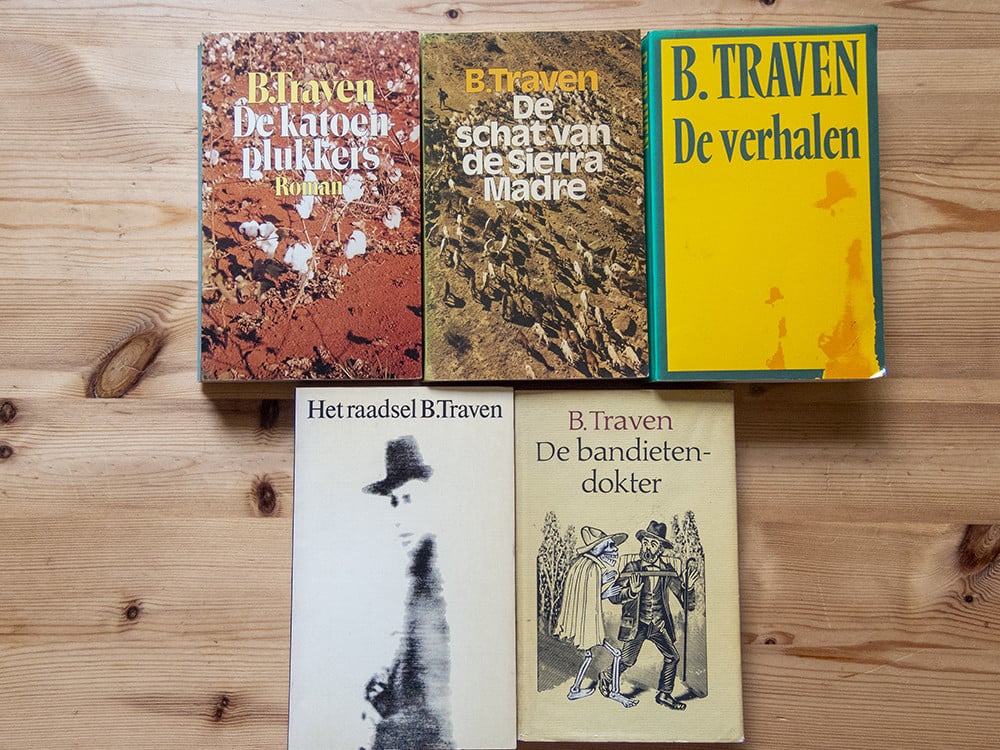 Te koop elf romans van de schrijver B.Traven