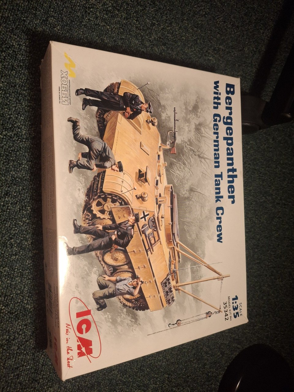 Modelbouw bergepanther  German ww2