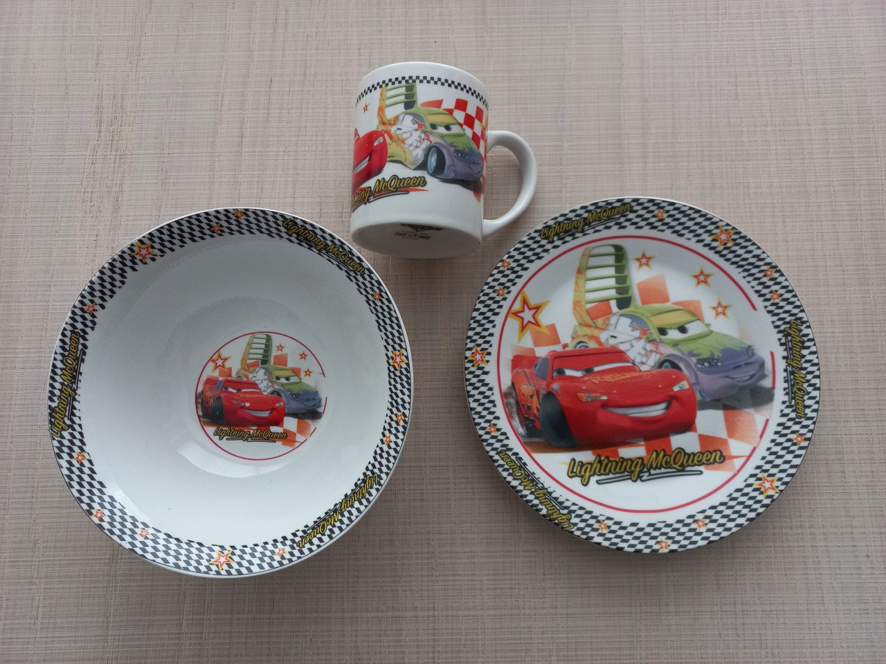 Kinderontbijtset Cars