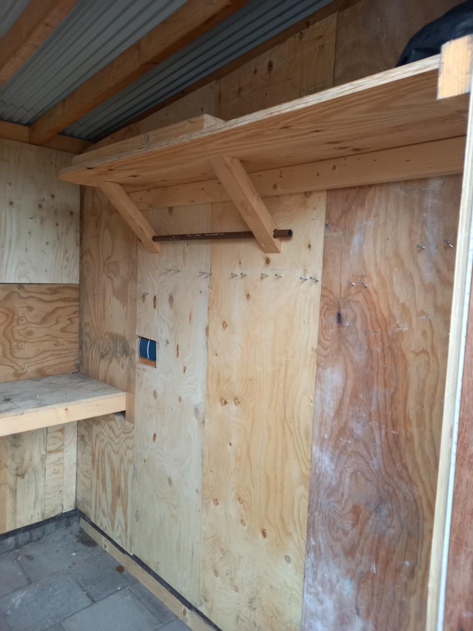 Schuurtje 2.40 x 2.10 x 2.02