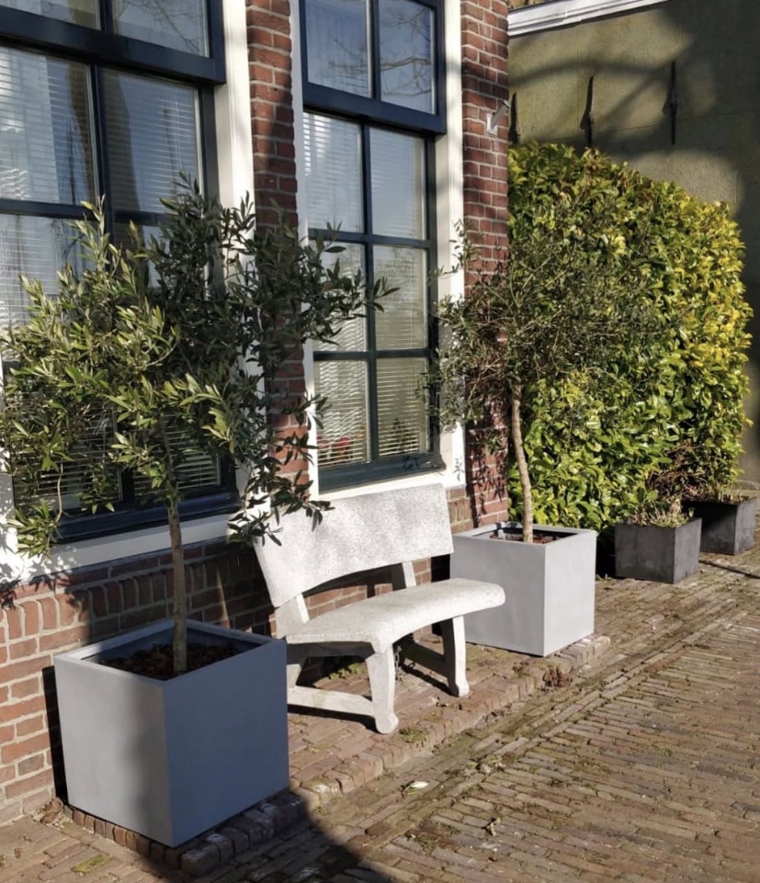 Fiberstone plantenbakken sale