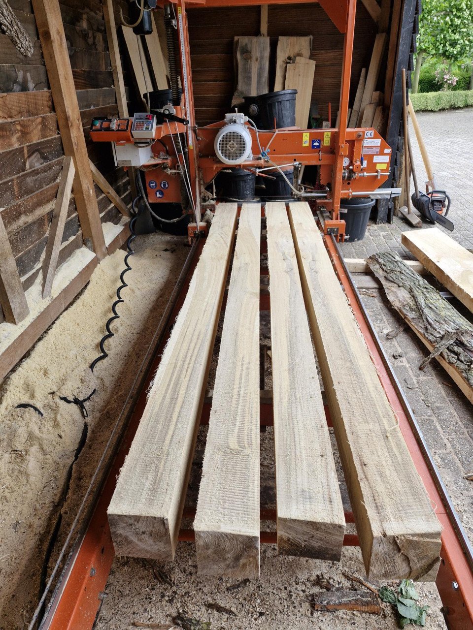 Tuinhout planken, balken en palen