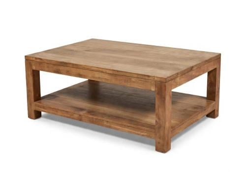 Zware teakhouten Salontafel