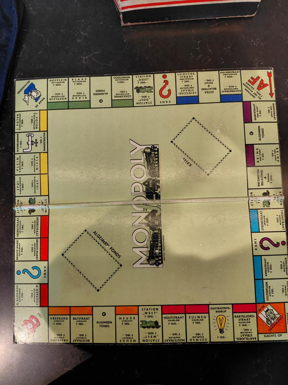 Monopolie spel, guldens versie