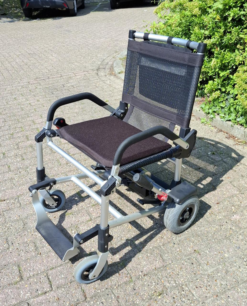 Zinger elektrische, inklapbare rolstoel