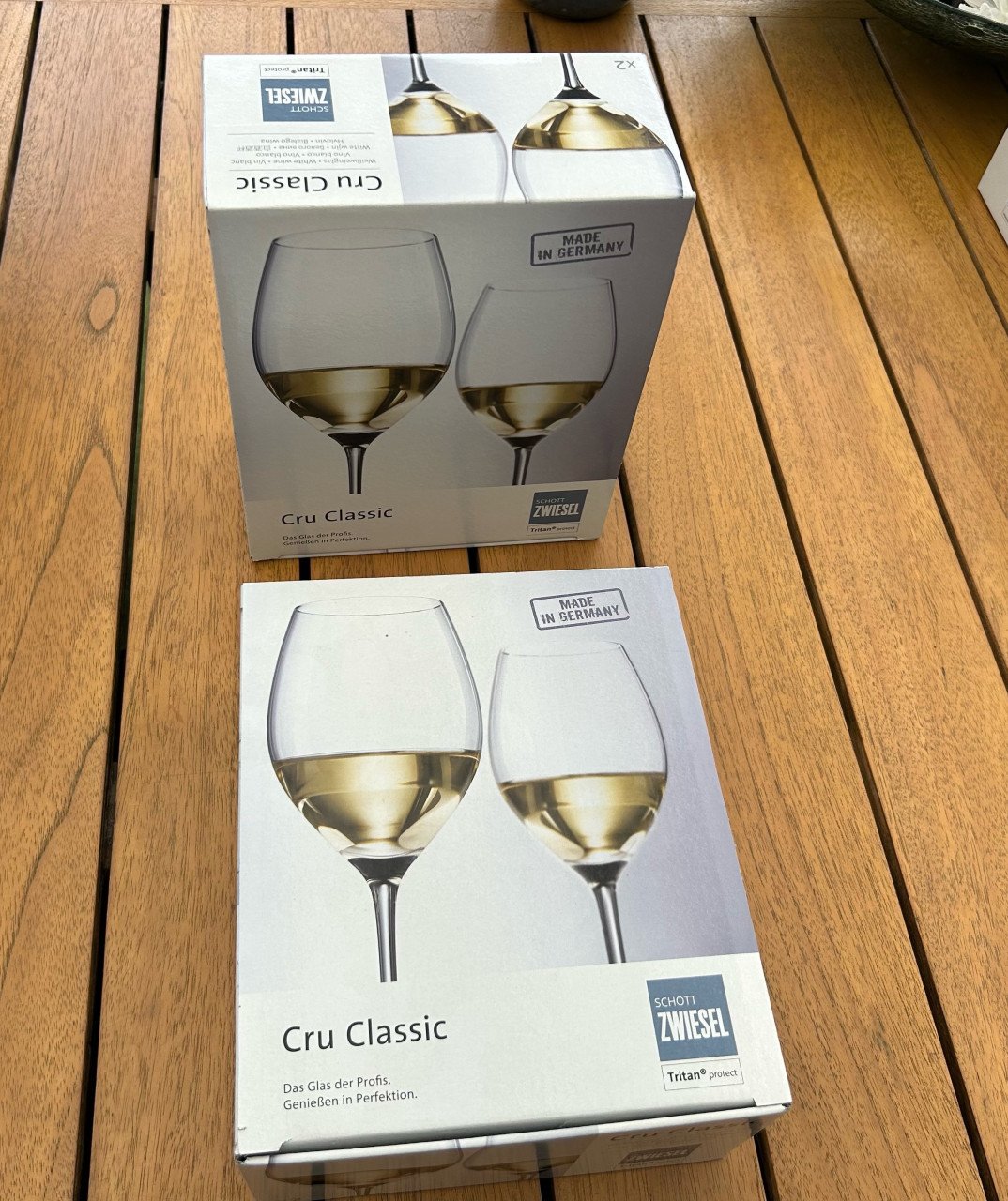 4 NIEUWE SCHOT ZWIESEL WITTE WIJN GLAZEN