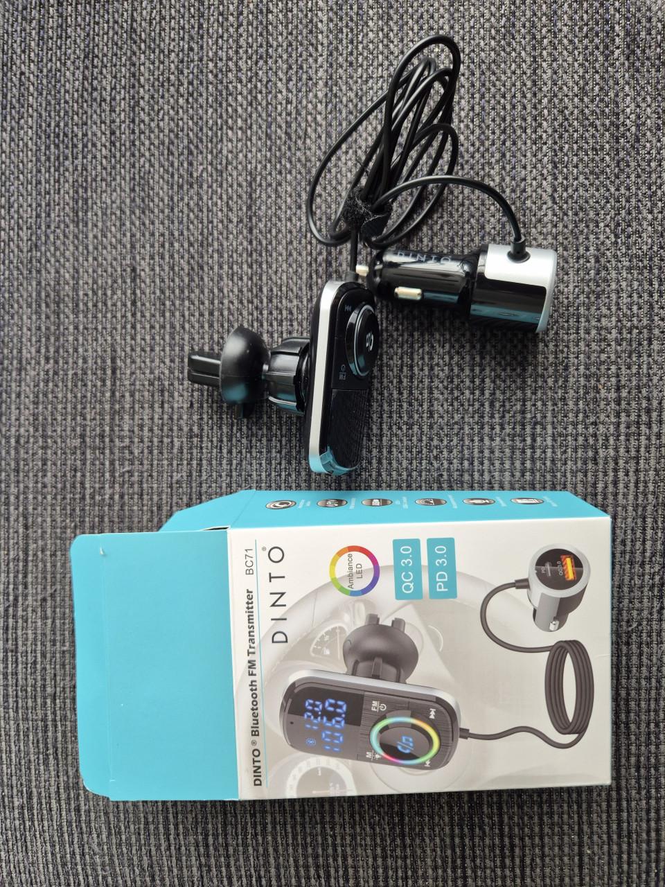 Bluetooth FM transmitter dinto bc71
