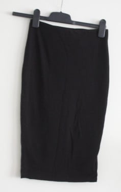 Zwarte rok maat xs