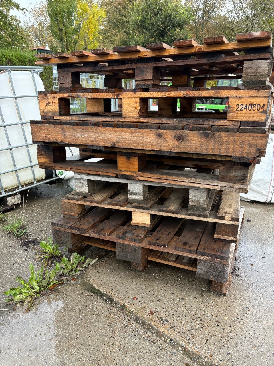 Sloophout / oude pallets