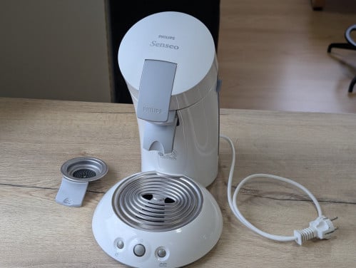 Philips Senseo Wit - Met dubbele padhouder en ontkalker
