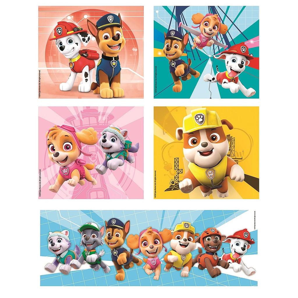 Paw Patrol puzzel 10 in 1
