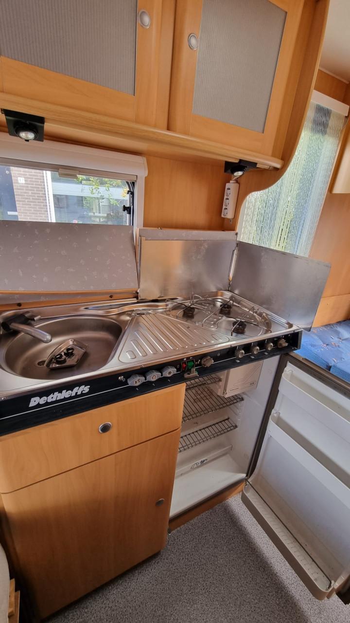 Dethleffs New Line 390 T uit 2002 - lichte Toercaravan