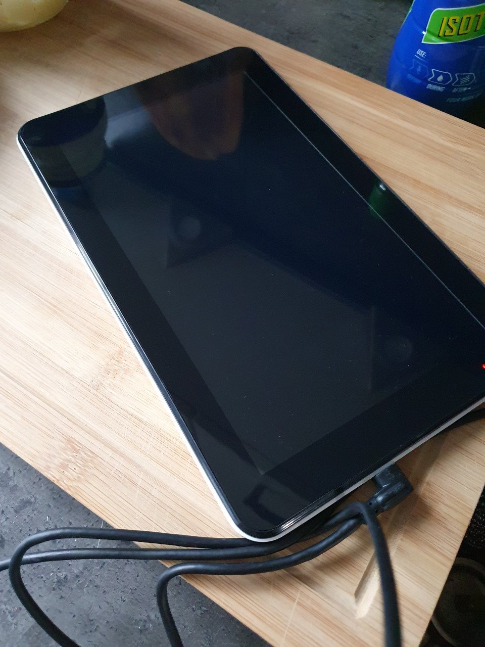 Mooi goed werkend Samsung android tablet, kleur wit, in goede staat....
