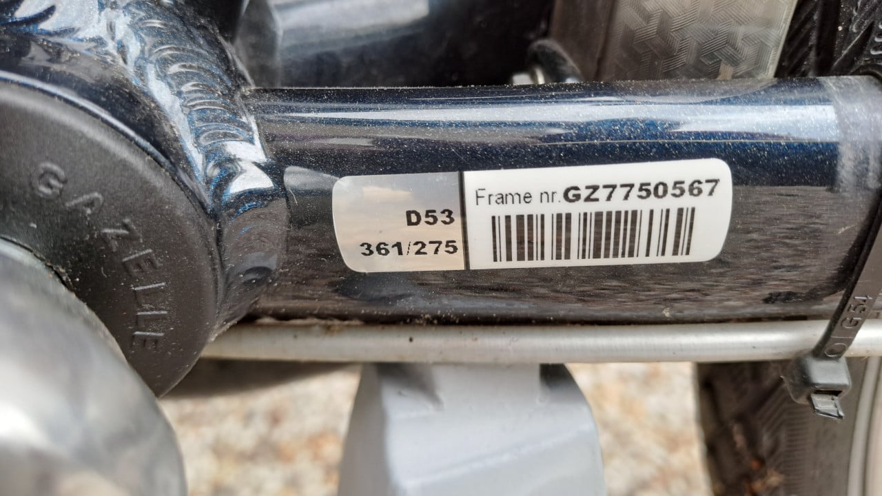Gazelle Orange damesfiets 7 versnellingen.
