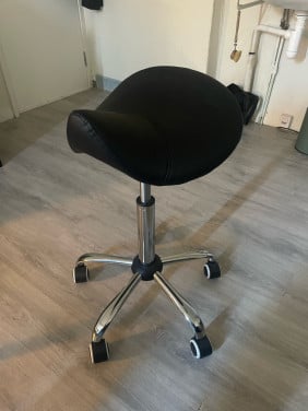 Kappersfiets / kruk