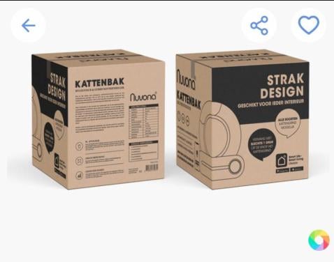 Zelf reinigende katten bak