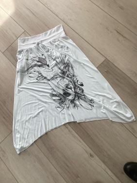 Leuke zomer rok maat L