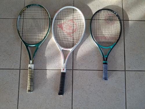 2 tennisrackets voor volwassenen