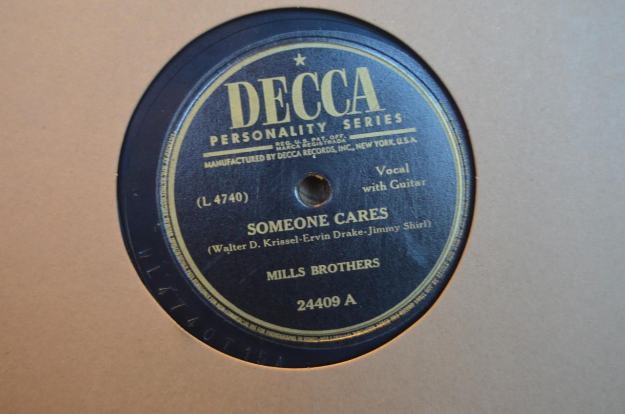78 rpm Mills Brothers jaren '40 en '50 héél veel stuks. (6)