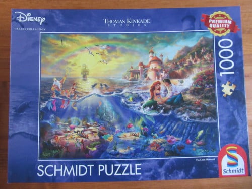 Mooie Disney puzzel van 1000 stukjes, mist 1 stukje