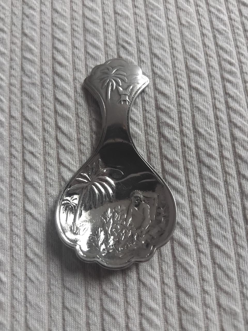 Vintage Theeduim Theeschepje Theeplukster