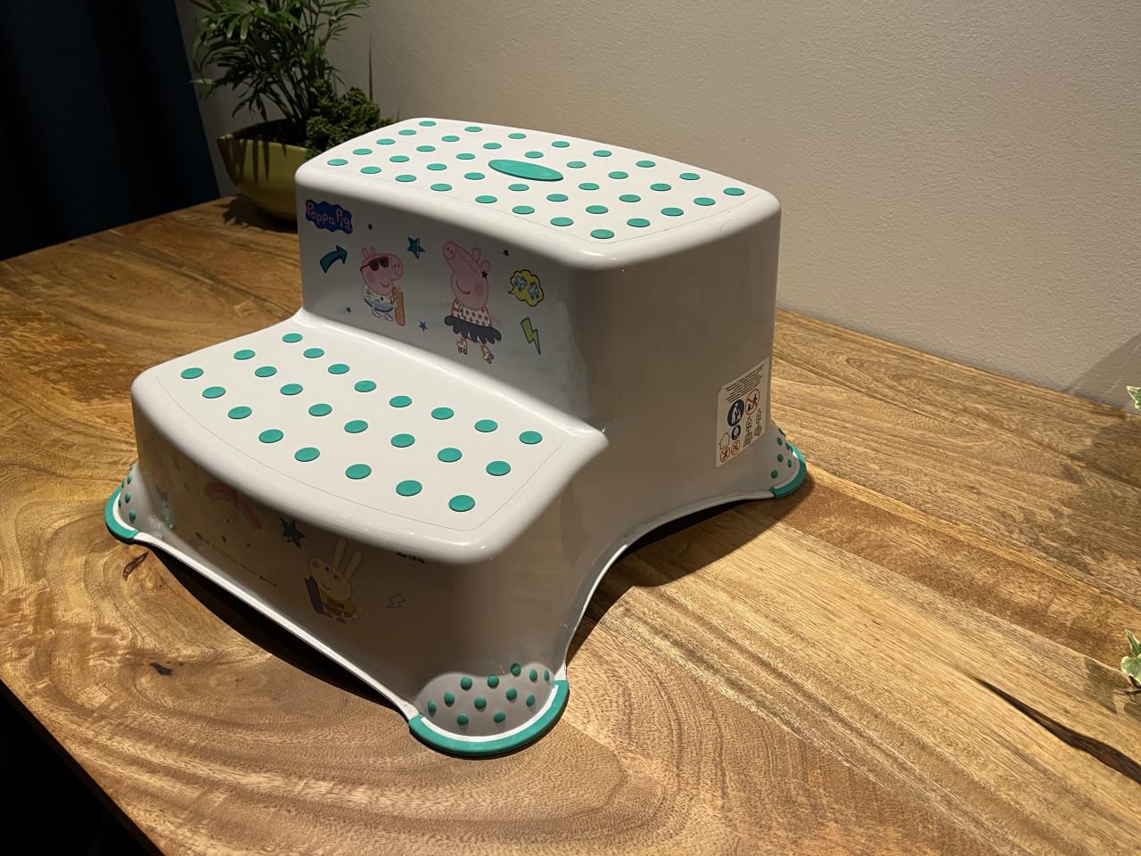 Keeeper Peppa Pig Grijs 2 Treden Opstapje