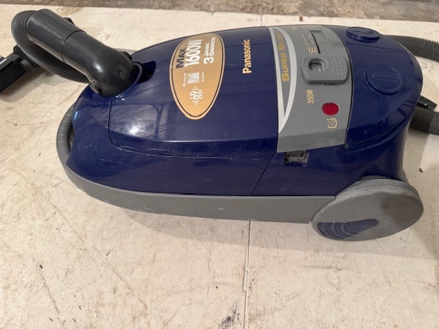 Panasonic stofzuiger 1600 watt.