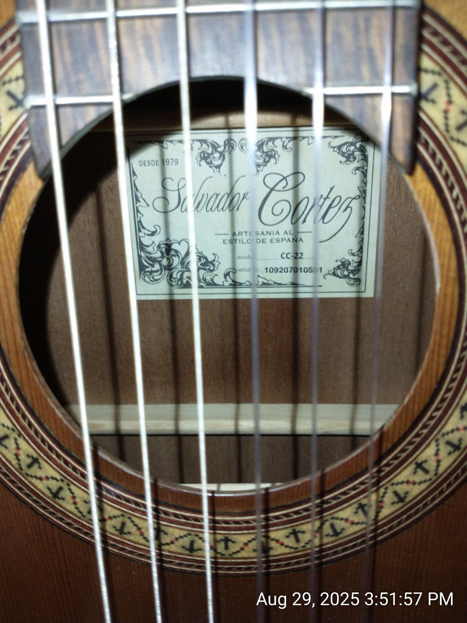 Salvador Cortez CC-22 Klassieke gitaar
