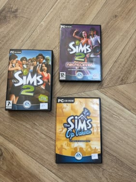Sims 2 en uitbreidingen pc cdrom