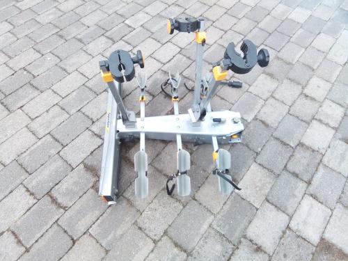 Fietsendrager voor drie fietsen