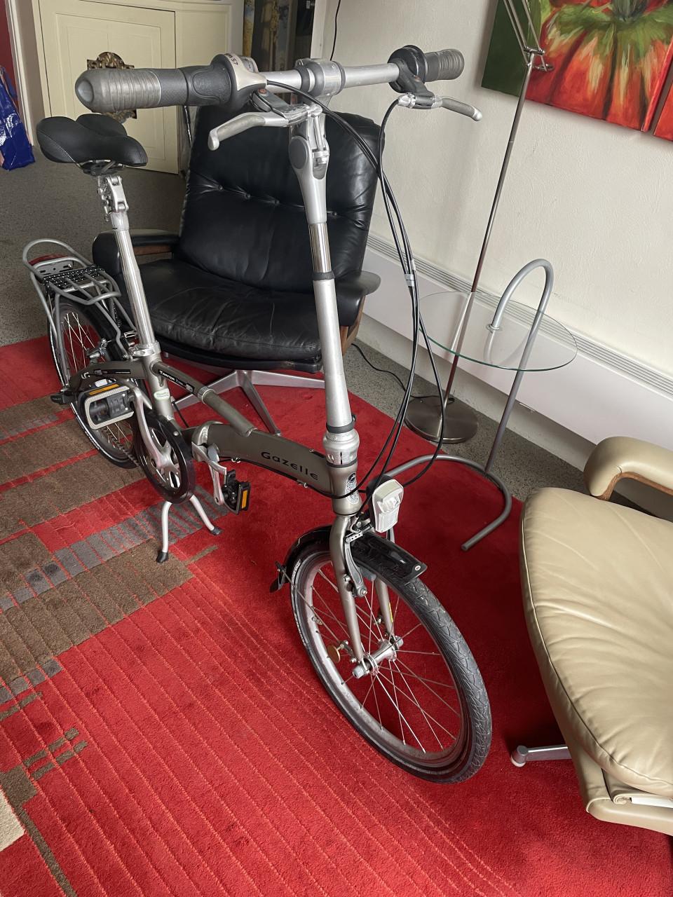 Vouwfiets Gazelle TranZa Xtra 2x