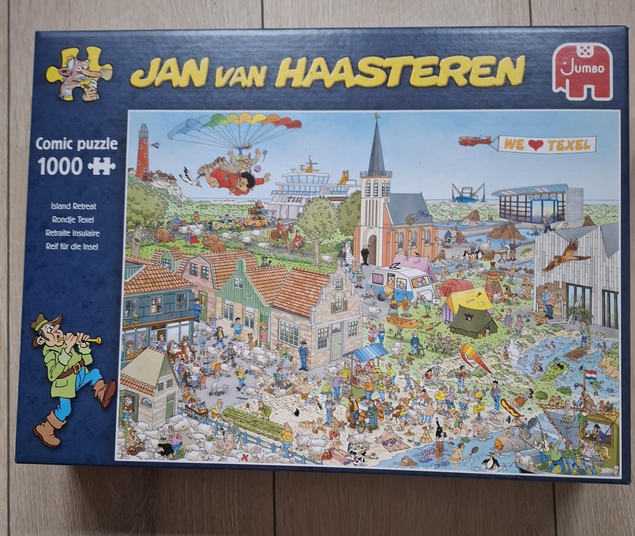 Jan van Haasterenpuzzel: Rondje Texel