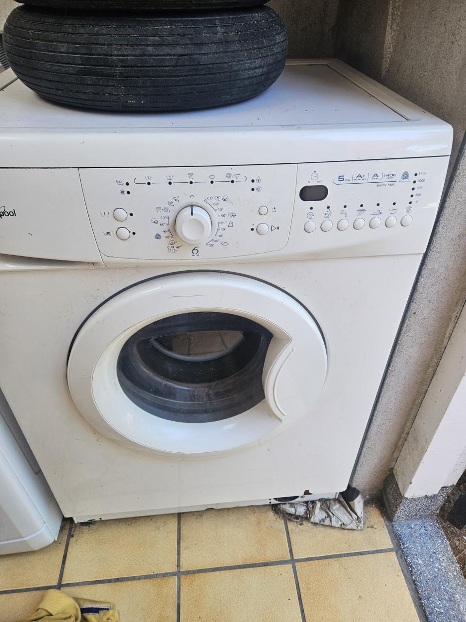 GRATIS droger,wasmachine en mobiele airco