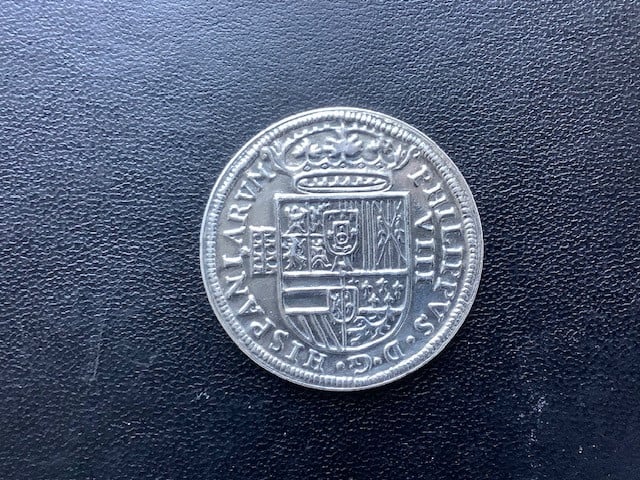 Replica “Spaanse Mat” 8 reales 1590.