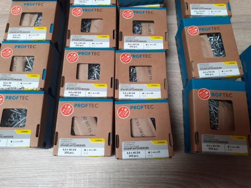 Dynaplus kruiskop, proftec torx spaanplaat schroeven 50 % korting