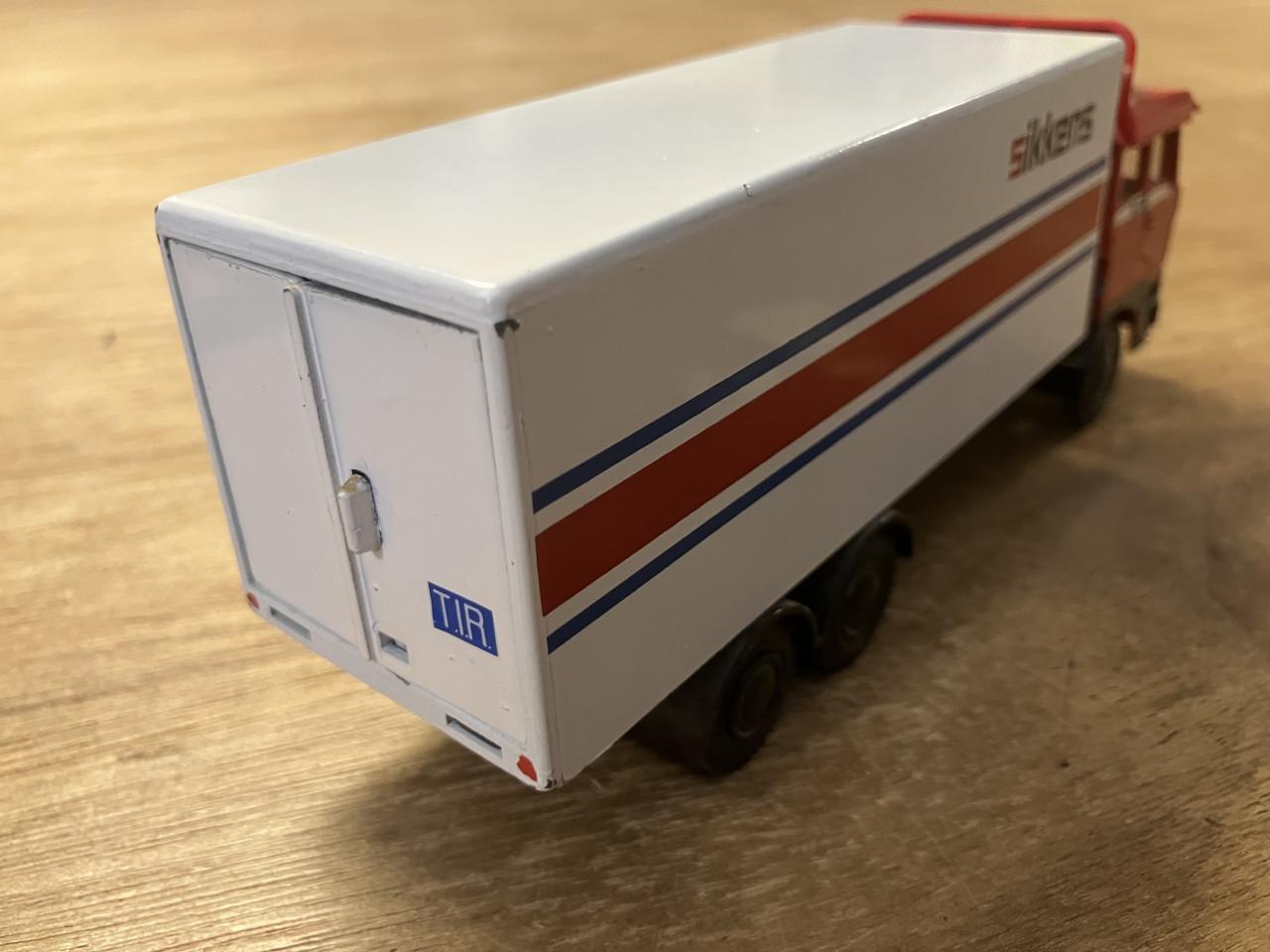 2x Daf truck miniatuur modellen 1:50
