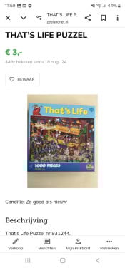 That's Life puzzel ruilen