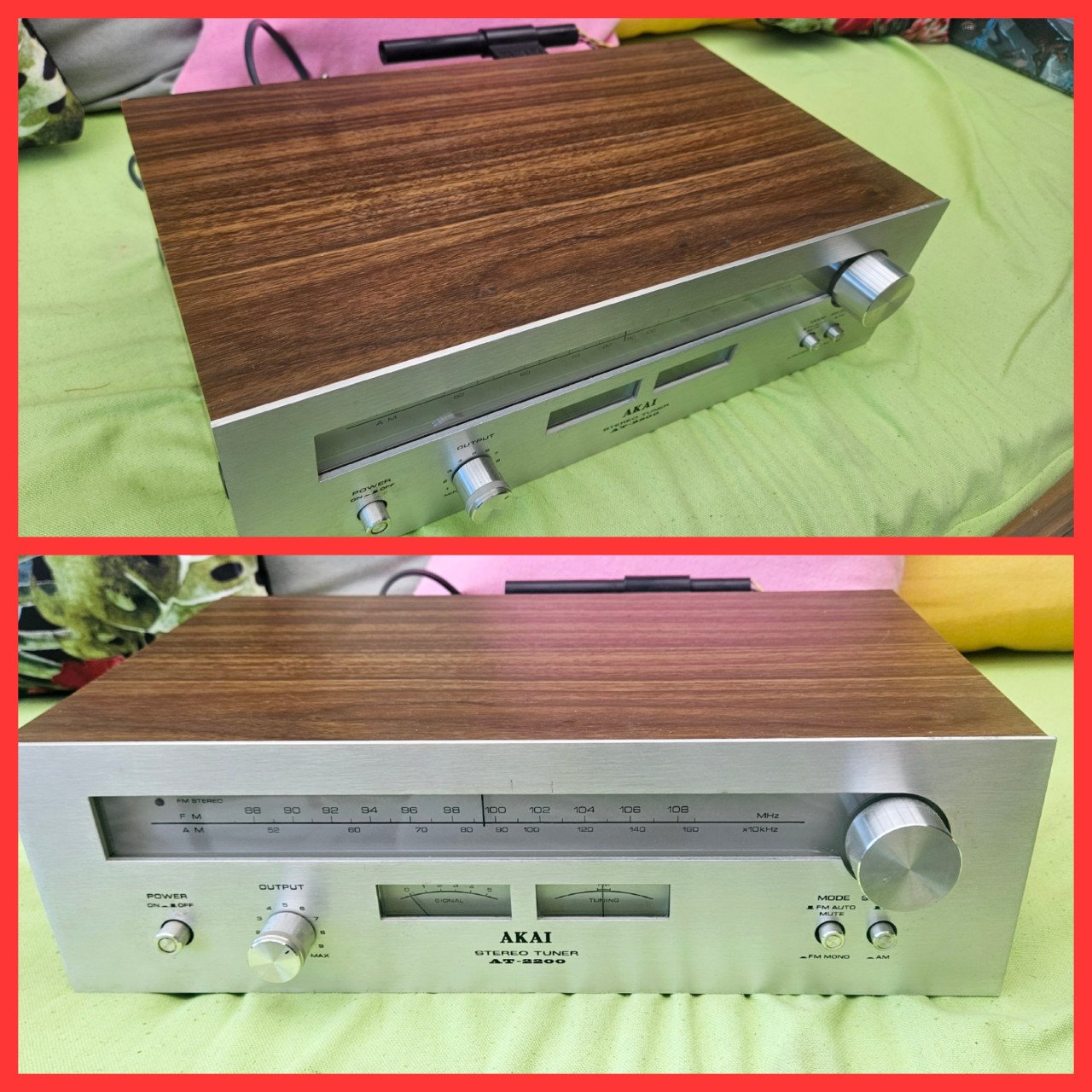 Akai AT-2200 Stereo Tuner - Vintage Topstuk