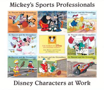 Disney Vel St. Vincent Mickey's Sports Professionals Pfr.