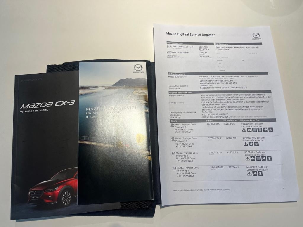 Mazda Cx-3 2.0 skyactiv-g 120 gt-m|bose|rijklaar