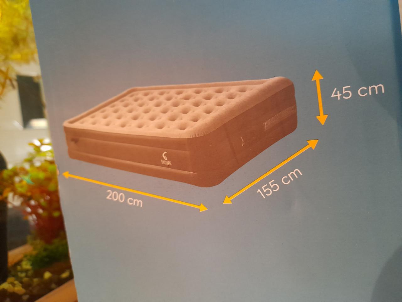 2 persoons luchtbed extra dik, nieuw in doos!