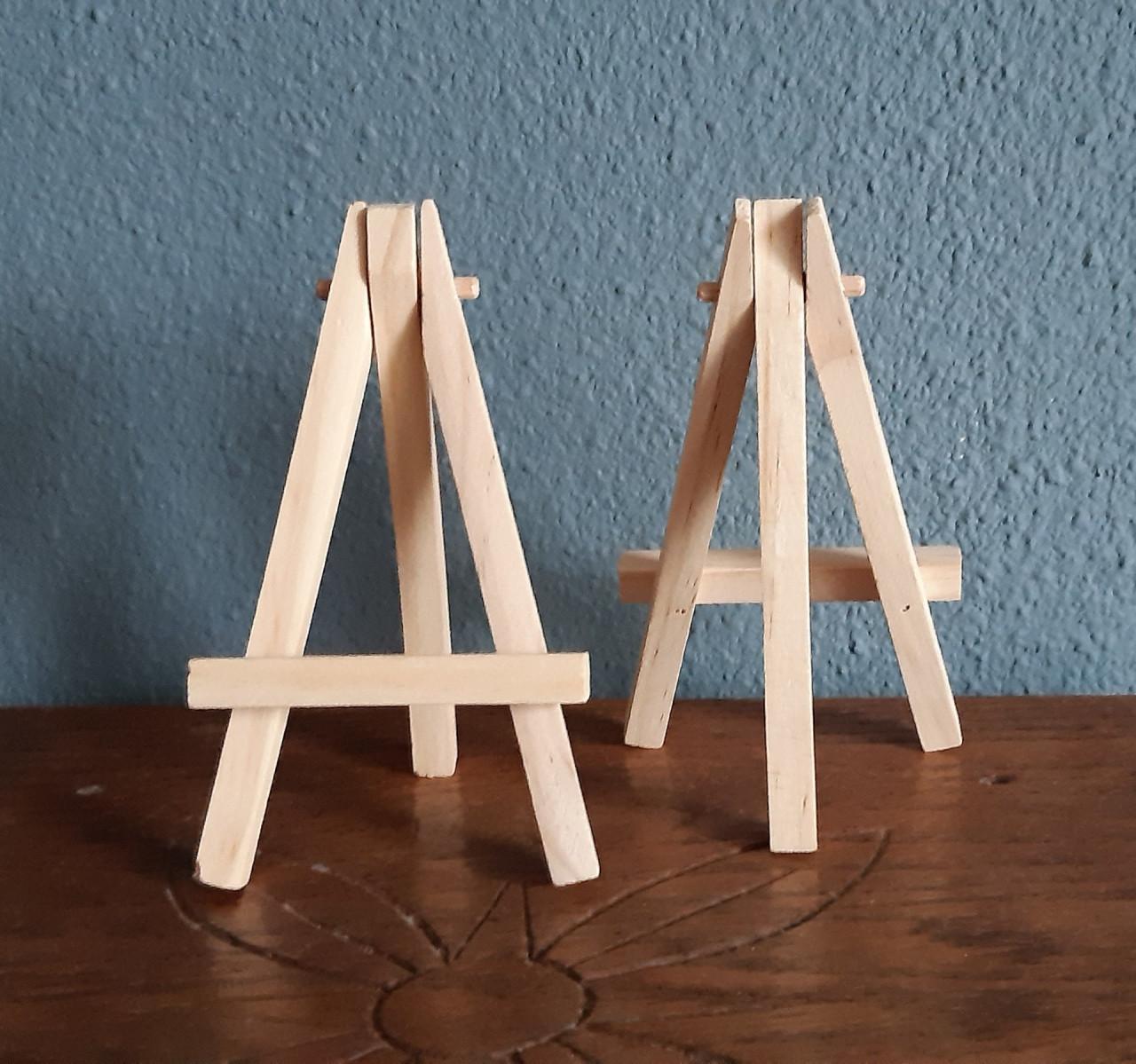 Mini SCHILDERSEZEL van hout