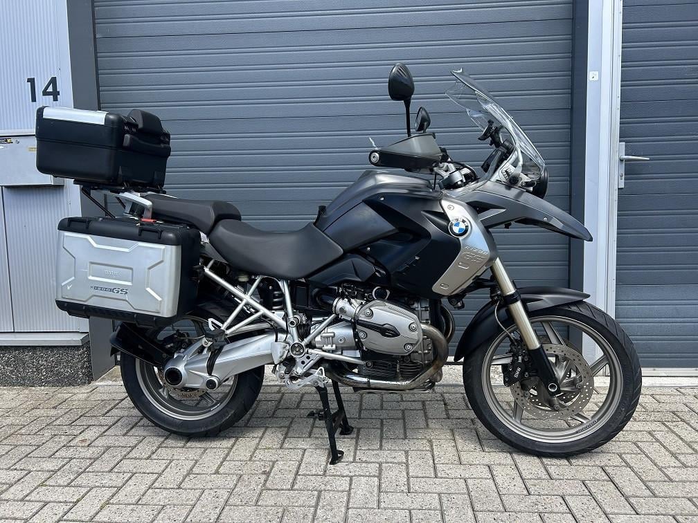 BMW R1200GS uit 2009 met 73dkm, vario-kofferset, ABS/ESA/RDC etc €5850,-