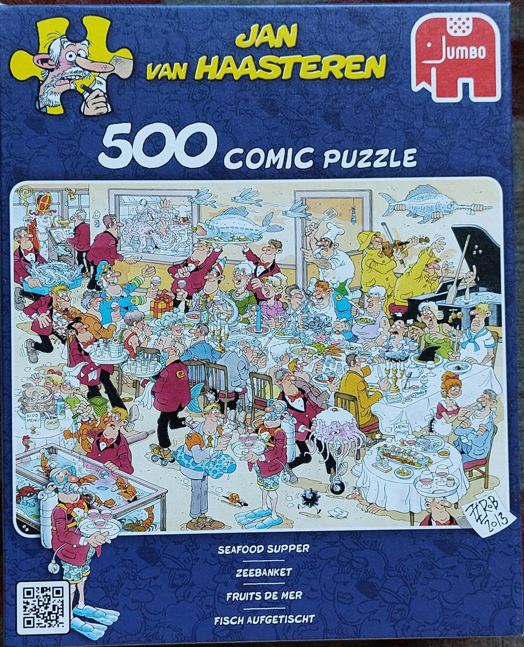 Jan van Haasteren puzzel Zeebanket 500 stukjes