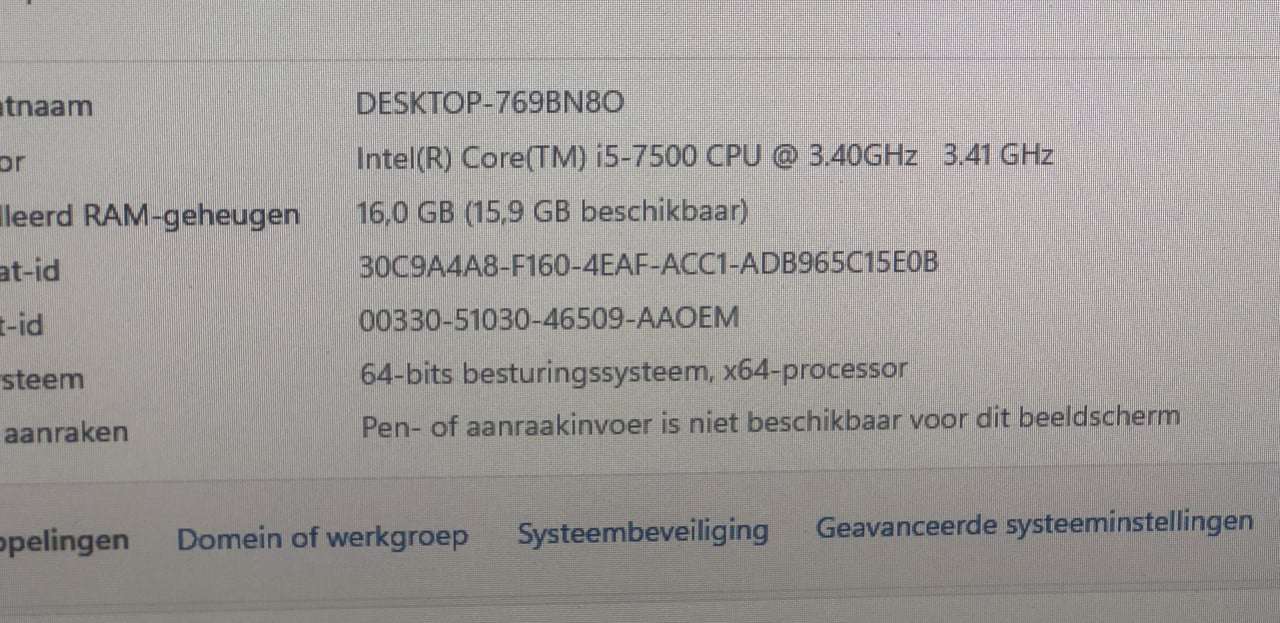 Dell Optiplex 5050 i5 7500 / M2.500 Gb/ Complete set
