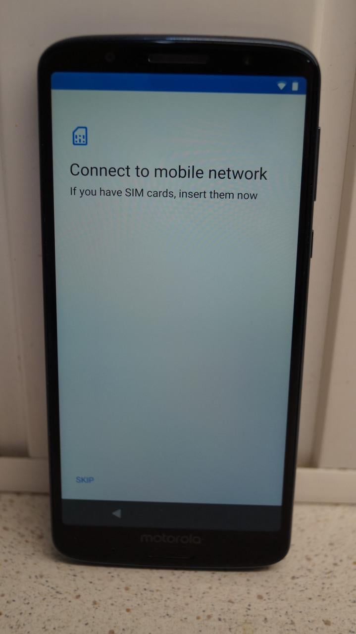 Motorola G6 plus mobiele telefoon model XT1925-3 2018 (toestel 1).