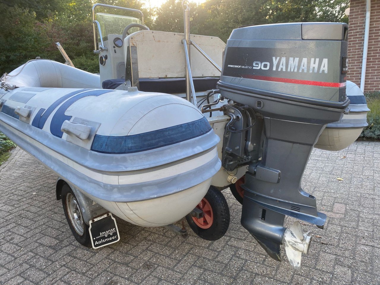 Jokerboat clubman 16 Rib 470L 90pk Yahama pega geremde trailer
