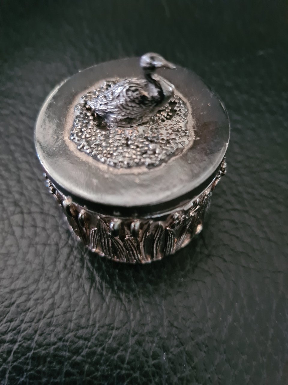 Oud vintage sieraden/tanden doosje