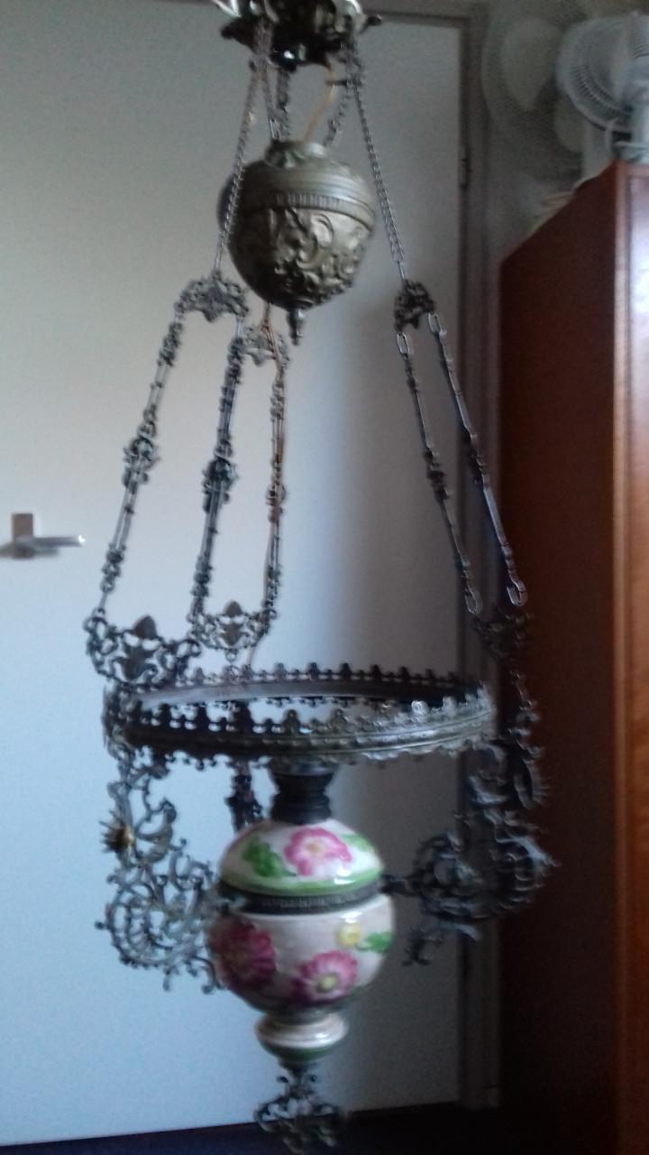 Oude hanglamp