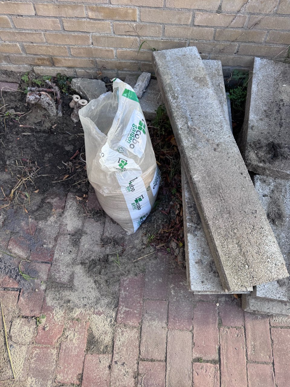 Afsluitbandjes 5 stuks en zakje brekerzand